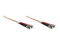 INTELLINET LWL Kabel ST/ST OM1 2m orange 62,5/125um Duplex Multimode