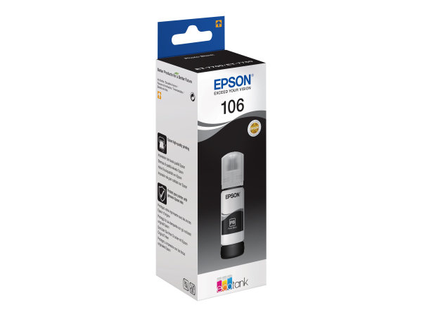 EPSON 5LB 106 EcoTank Photo Black ink bottle