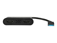 STARTECH.COM USB to Dual HDMI Adapter - 4K