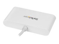 STARTECH.COM USB-C Hub - 4 Port USB 3.0 - USB C auf 4x USB-A - Bus Powered - Weiss - Kompakter USB C Hub - USB Typ-C Adapter