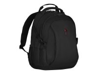 WENGER Sidebar Notebook Rucksack fuer 35,8 bis 39,6cm 14,1 bis 15,6Zoll Tablet Laptop 2 seitliche Taschen schwarz