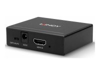 LINDY HDMI 4K Splitter 2 Port 3D 2160p30 HDTV bis 1080p und 4K 36/12 Bit HDCP 14