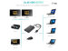 I-TEC USB 3.0 HDMI 2x HDMI 4K Ultra HD 4096x2160/60Hz Display Adapter mit DisplayLink Chip 6950 fuer MacOS Windows Android