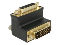 DELOCK Adapter DVI 24+1 Stecker > DVI 24+5 Buchse 90...