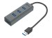 I-TEC USB 3.0 Metal HUB 4 port ohne Netzteil ideal fuer Notebook Ultrabook Tablet PC Unterstuetzt Win und Mac OS