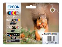 EPSON 1LB Multipack 6 colours 378XL/478XL Squirrel incl....