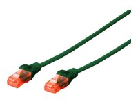 DIGITUS Patch Kabel SFTP CAT6 3m grün 4x2AWG 27/7...