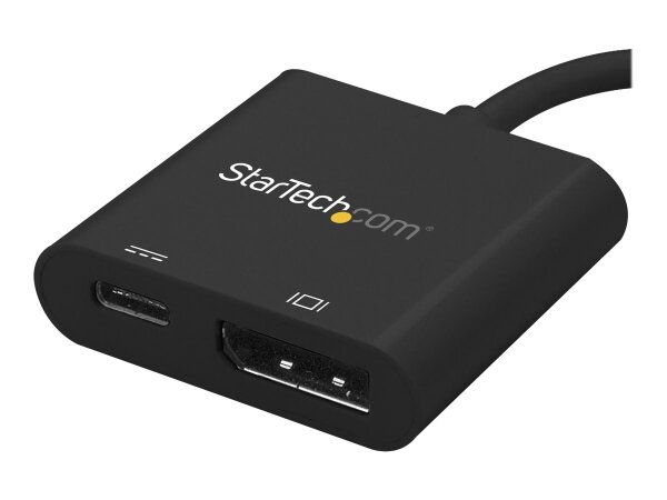 STARTECH.COM USB C DisplayPort Adapter mit USB Stromversorgung USB PD - 4K 60Hz - USB-C zu DisplayPort