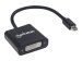 MANHATTAN Mini-DisplayPort auf DVI Adapter Aktiv Mini-DisplayPort-Stecker auf DVI-I Dual-Link-Buchse 4K schwarz