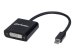 MANHATTAN Mini-DisplayPort auf DVI Adapter Aktiv Mini-DisplayPort-Stecker auf DVI-I Dual-Link-Buchse 4K schwarz