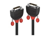 LINDY 5m DVI-D Dual Link Kabel Black Stecker / Stecker