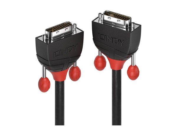 LINDY 3m DVI-D Dual Link Kabel Black Stecker / Stecker