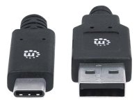 MANHATTAN USB 3.1 Typ C Gen1-Kabel 2m Typ C-Stecker auf...