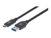 MANHATTAN USB 3.1 Typ C Gen1-Kabel 3m Typ C-Stecker auf...