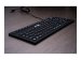 GETT InduProof Smart Classic Silikon Tastatur mit NUM-block 106 Tasten IP68 wasserdicht desinfizierbar USB Farbe: schwarz Layout: DE