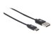 MANHATTAN USB C-Kabel 2.0 schwarz 0,5m Typ C-Stecker auf Typ A-Stecker 480 Mbit/s