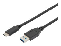 ASSMANN USB Typ C Verbindungskabel Typ C auf A St/St 1,0m...