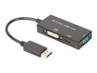 ASSMANN DisplayPort Konverterkabel DP - HDMI+DVI+VGA...