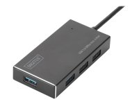 DIGITUS USB 3.0 Hub 4-port Incl. 5V/2A power supply...