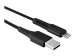 LINDY 2m USB an Lightning Kabel schwarz