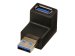 LINDY USB 3.0 Adapter Typ A 90 Grad down