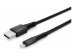 LINDY 1m USB an Lightning Kabel schwarz