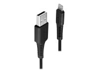 LINDY 3m USB an Lightning Kabel schwarz