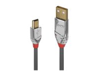 LINDY 7,5m USB 2.0 A/Mini-B Cromo Line