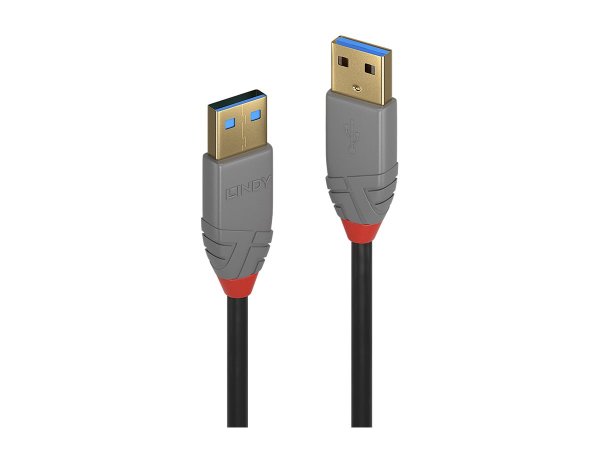 LINDY 5m USB 3.0 Typ A Kabel Anthra Line