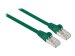 INTELLINET Netzwerkkabel Cat6a S/FTP 1m gruen vollkupfer Cat6a-zertifiziert LS0H RJ45-Stecker/RJ45-Stecker