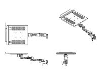 LINDY Notebook-Arm modular