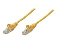 INTELLINET Netzwerkkabel Cat6a S/FTP 0,25m gelb...