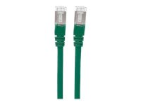 INTELLINET Netzwerkkabel Cat6a S/FTP 30m gruen vollkupfer Cat6a-zertifiziert LS0H RJ45-Stecker/RJ45-Stecker