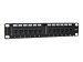 INTELLINET 12-Port Cat6 Patchpanel 25,4cm 10Z UTP 1 HE schwarz