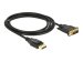 DELOCK Kabel Displayport 1.2 Stecker > DVI 24+1 Stecker Passiv 2 m schwarz