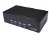 STARTECH.COM 4 Port Dual DisplayPort KVM Switch - DisplayPort 1.2 KVM - 4K 60Hz - DisplayPort Switch - USB KVM Switch