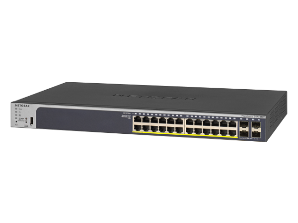 NETGEAR 28PT GE POE+ SMART SWITCH