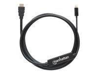 MANHATTAN USB Typ C auf HDMI-Adapterkabel 2m Konvertiert...