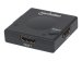 MANHATTAN 1080p 2-Port HDMI-Switch schwarz automatisch u manuell umschaltbar Einfacher Anschluss u Wechsel zwischen 2HD-Videoquellen