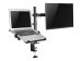 NEOMOUNTS Monitor und Notebook Tischhalterung 25,4-81,3cm 10-32Zoll max 8kg Volle Bewegung deskmount schwarz