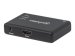 MANHATTAN 4K 2-Port HDMI-Splitter 4K30Hz Stromversorgung ueber Netzteil schwarz