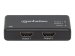 MANHATTAN 4K 2-Port HDMI-Splitter 4K30Hz Stromversorgung ueber Netzteil schwarz