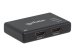 MANHATTAN 4K 2-Port HDMI-Splitter 4K30Hz Stromversorgung ueber Netzteil schwarz