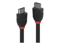 LINDY 2m High Speed HDMI Kabel Black Line