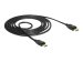 DELOCK Kabel Displayport 1.2 Stecker > Displayport Stecker 4K 60 Hz 1,5 m schwarz