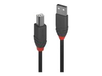 LINDY 10m USB 2.0 Typ A an B Kabel Anthra Line