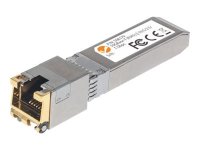 INTELLINET 10 Gigabit SFP+ Mini-GBIC Transceive fuer RJ45-Kabel 10GBase-T 30m bis 10Gbit/s Uebertragungsraten mit Cat6a Kabeln