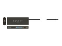 DELOCK USB Type-C 3.1 Dockingstation HDMI 4K 30 Hz Gigabit LAN und USB PD Funktion