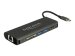 DELOCK USB Type-C 3.1 Dockingstation HDMI 4K 30 Hz Gigabit LAN und USB PD Funktion