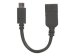 MANHATTAN SuperSpeed USB-C Anschlusskabel 15cm USB 3.1 Gen1 Typ C-Stecker - Typ A-Buchse 5 Gbit/s zertifiziert nach USB-IF schwarz